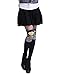 HDE Women's Cute Tattoo Print Stockings Novelty Design Sheer Tights Pantyhose