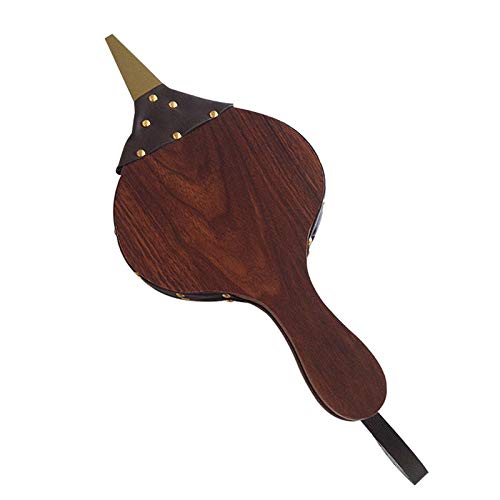 TopHomer Fireplace Bellows Indoor Wood Fire Blower Great Tool for Fireplace, Fire Pit, Wood Stove, BBQ, Outdoor Camping