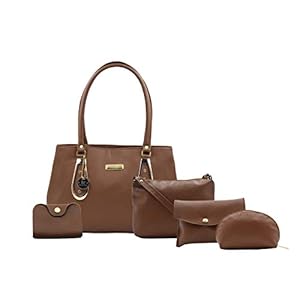 Diana Korr Women Brown Shoulder Bag – Set of 5