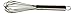 12.5 Inch Balloon Whisk - 18/8 Stainless Steel - 8 Sturdy Wires - Gourmetics Kitchens Cooking Whisk