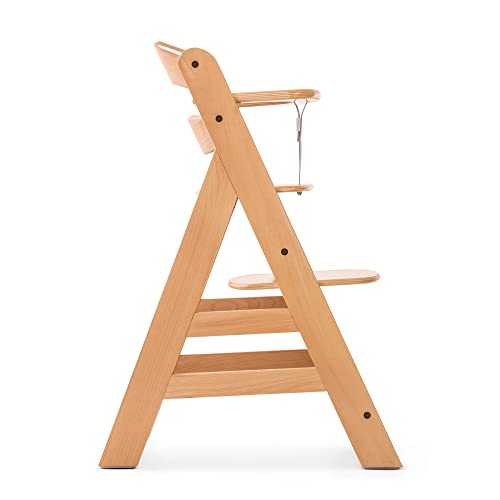 Hauck Alpha+ Grow Along Adjustable Wooden High Chair Seat w/ 5 Point