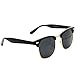 WearMe Pro - Polarized Classic Half Frame Semi Rimless Retro Sunglasses Women Men