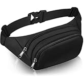 SSZYace Fanny Packs for Women Men Waist Bag Pack Belt Bag for Men Travel Hiking Running