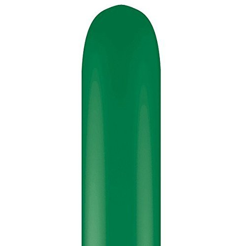 260Q Qualatex Standard Colours Modelling Balloons (Green, 100 Pack) — image 1