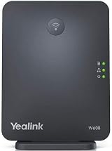 Yealink W60P IP DECT Bundle with W56H Handset and W60B Base Silver/Black view 3