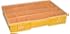 Stack-On SB-18 17 Compartment Parts Storage Organizer Box with Removable Dividers, Yellow