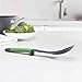 Joseph Joseph 10113 Elevate Slotted Spoon Nylon with Integrated Tool Rest Cooking Utensil Kitchen Tool Silicone Handle Dishwasher Safe, Green