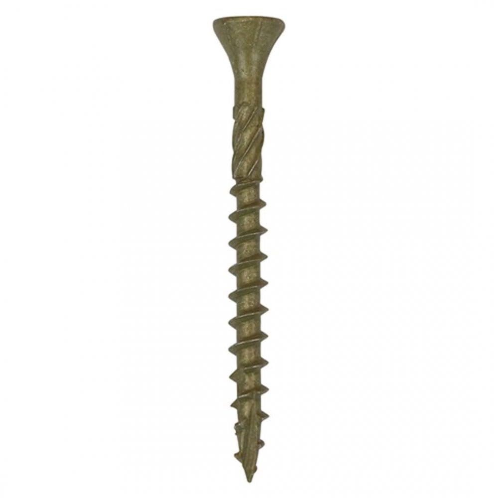 TIMco C2 Decking Screw TX20 CSK GRN Range - 4.5 x 75mm - Tub of 250 (WDEC08075)