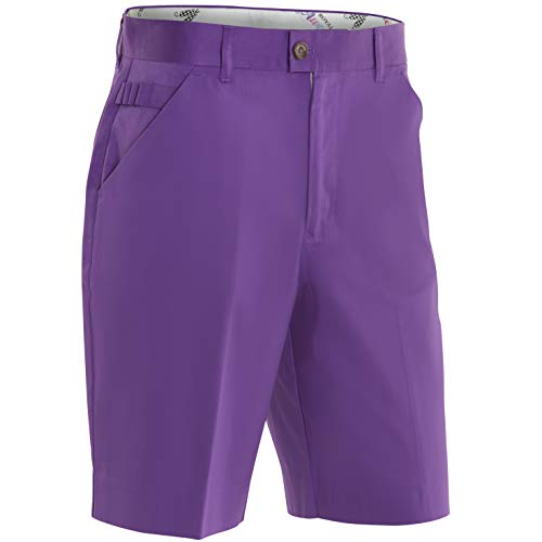 Royal Awesome Purple Golf Shorts for Men, Purple Shorts Men