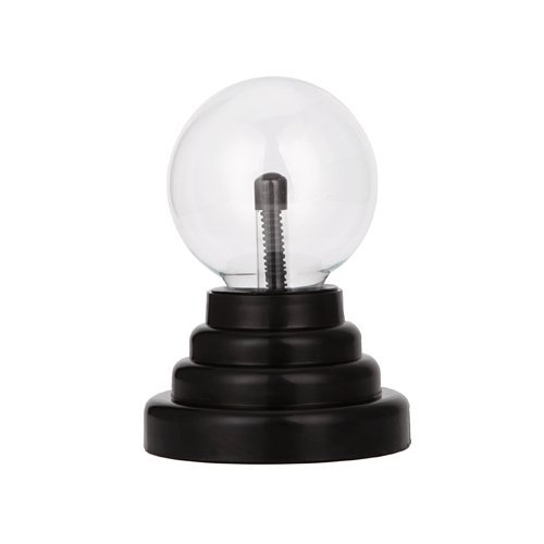 HDE Touch Sensitive Lightning Plasma Ball Party Desk Lamp Light - USB or Battery Operated