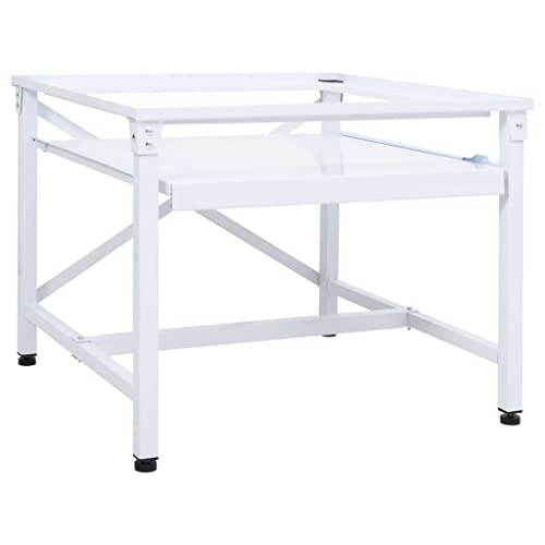 GOLINPEILO Single Washing Machine Pedestal Base With PullOut Shlef Stand Stacking Kit,Dryers