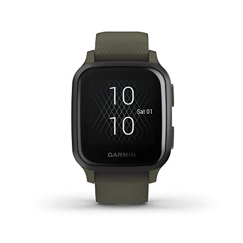 Garmin Venu Sq Music, GPS Smartwatch with Bright