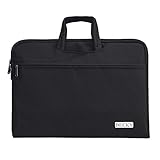 Laptop Sleeve Bag, Becky 15.6 Inch Laptop Case Slim Water Resistant Handbag, Briefcase Protective Carrying Cover Accessory Bag for Lenovo Dell Toshiba HP ASUS Acer Chromebook, Black