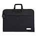 Laptop Sleeve Bag, Becky 15.6 Inch Laptop Case Slim Water Resistant Handbag, Briefcase Protective Carrying Cover Accessory Bag for Lenovo Dell Toshiba HP ASUS Acer Chromebook, Black