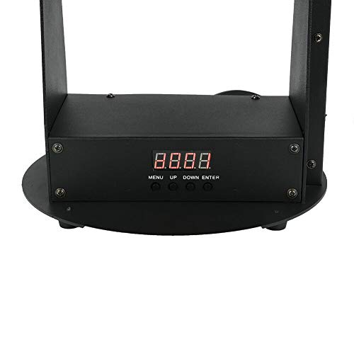 110V 1200W Manual/RC/DMX Control Professional DJ Confetti Launcher Machine With 12 LED Lights - Thumbnail 5