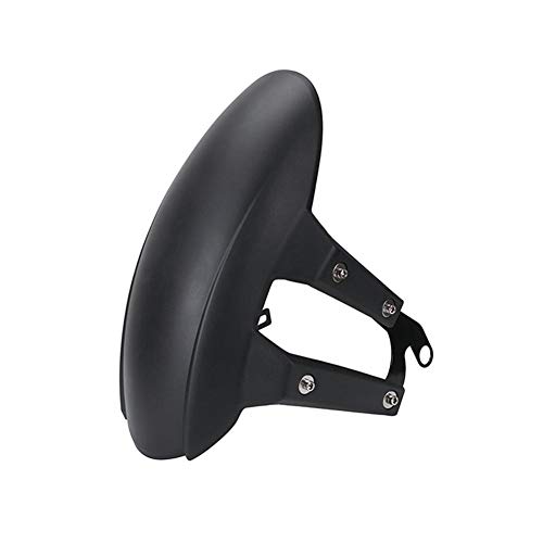 Aneil Universal Motorcycle Rear Wheel Fender,Black Plastic Mud Guard Mud Flap Splash Guard for Motorcycle Electric Vehicle
