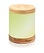 Crane Aroma Therapy Diffuser, 3 Ounce Tank, Use with Essential Oils, Color Changing Light, Real Bamboo Top & Base, Auto Shutoff