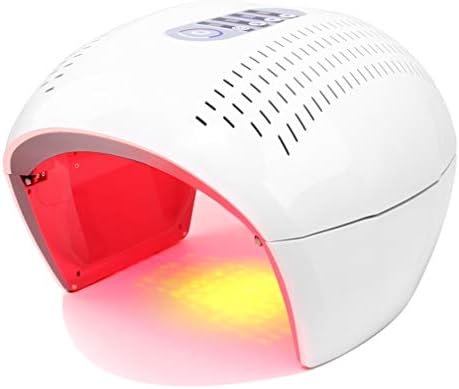 WAOBE Facial Mask Photon Therapy, LED Light Energy Therapy Lamp Facial Care Beauty Machine Skin Rejuvenation, Anti Aging Acne Remove Wrinkle