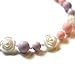 White Roses Silicone Oral Sensory Autism Chewable Chew Necklace 20'' - Bitey Beads