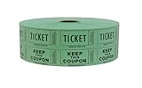 INDIANA TICKET CO. 2,000 Green Raffle Tickets