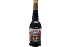 Sadaf Pomegranate Sour Paste - Pomegranate Molasses - Dark Red Syrup - 600 ml