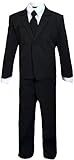 Kids Slenderman Agent Black Suit Costume Only Size 14