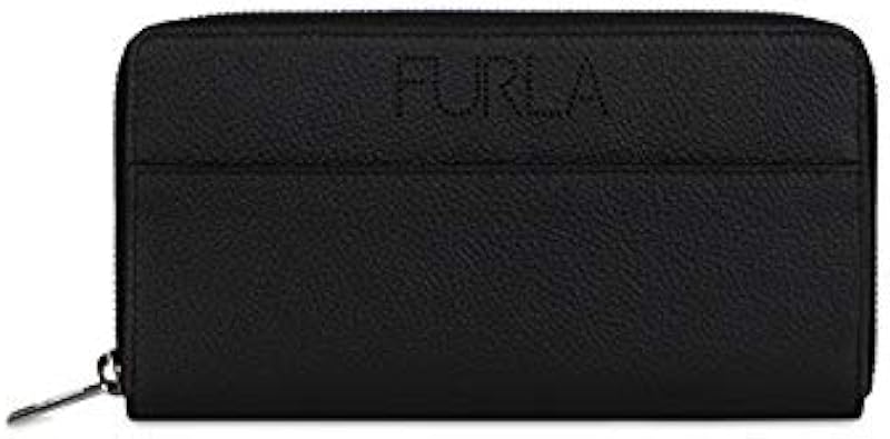 Amazon フルラ ユリッセ ジップアラウンド ウォレット ブラック メンズバッグ 財布