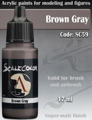 Scalecolor SC-59 Acrylic Brown Gray 17ml