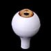 8 PCs Round Acrylic Doll Eyes Eyeballs Halloween Props 20mm