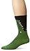 K. Bell Men's Leg Eating Animal Novelty Crew Socks, Crocodile (Green), Shoe Size: 6-12