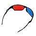 3D TV Glasses and Accessories,Black Frame Red Blue 3D Glasses for Dimensional Anaglyph Movie Game DVDthumb 4