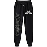 CROWN Anime Sweatpants Jogging Suit for Men Women - Printed Graphic Sweat Jogger Pants Gym Running Track Suits Sportswear