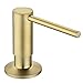 Built In Kitchen Sink Soap and Lotion Dispenser In Counter Pump Champagne Bronze Peppermint