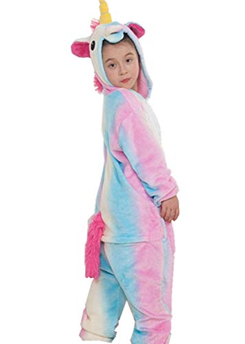 Kids Animal Onesies Unicorn Cosplay Costumes Onesie Halloween Sleepwear for Girls Boys Multicolor 10
