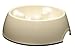 Dogit Dog Bowl Slow Feeder for Wet or Dry Dog Food, Go Slow Anti-Gulping Dog Dish, White, M