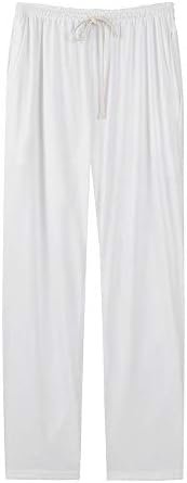 Corriee Pants for Men Big and Tall Mens Loose Solid Color Trousers Straight Fitted Dancing Pant