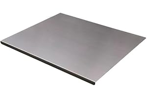 Stainless Steel Cutting Boards for Kitchen, Kneading Cutting Board Mats, Metal Cutting Board for Meat, Fruits, Vegetables, Bread, and Baking Small Cutting Boards (40 x 30cm/15.7 x 11.8 in)