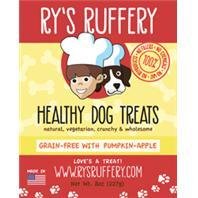 RYS RUFFERY 868228000024 Pumpkin Apple Barkery Grain Free Healthy Dog Treat, 8 oz
