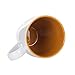 DEMDACO Bison Watercolor Brown On White 16 Ounce Glossy Stoneware Mug With Handle.