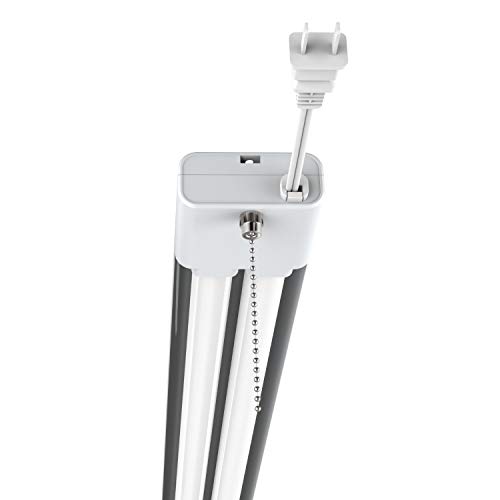 Marchtop Lighting 6 Pack LED Utility Shop Light, 4 FT, 45W Equivalent 260W, 5000K Daylight, 4500 LM, Frosted Lens, Surface and Suspension Mounted, Perfect for Garage, Workshop, Warehouse, ETL Listed