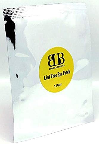 10 Pairs Bloom of Beauty Professional Under Eye Pads Patches Lint Free For Eyelash Extensions Perm Tint
