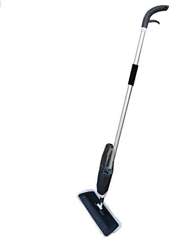 ULTRAnet Spray Mop with Bottle 42 x 126 cm - 2 in 1 Revolutionary Floor Cleaning - Floor Spray Mop with Spray Nozzle - Microfiber Flat Mop - Wooden Floor Wiper Sweeper Floor Scrubber