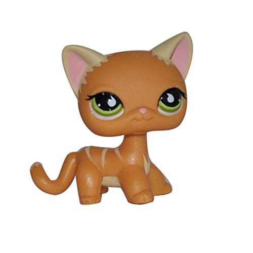 littlest pet shop yellow cat