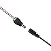 inShareplus 10 Pairs DC Power Pigtail Cable, 5.5 X 2.1mm 12V DC Male & Female Cable Connector for CCTV Security Camera, DVR, Car Rearview Monitor System Video, LED Strip Light, Low Voltage Application