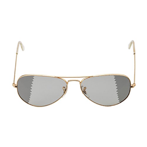 Walleva Replacement Lenses for Ray-Ban Aviator Large Metal RB3025 58mm Sunglasses - 6 Options Available (Transition - Polarized) - Thumbnail 4