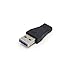Duttek USB 3.1 Type C Adapter, USB 3.0 (Type-A) Male to USB3.1 (Type-C) Female Connector Converter Adapter (CFM-3.0M)