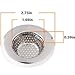 VanPokins LED Mirror, Black Framed Gradient Bathroom 2Pcs Drain Strainers Front and Backlit LED Mirror, 3 Colors Dimmable CRI>90, IP54 Enhanced Anti-Fog Bathroom Mirror with Lights