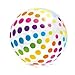 Intex Jumbo Inflatable Glossy Big Polka-Dot Colorful 42 Inch Giant Beach Ball