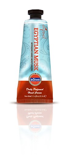 Difeel Organic Intensive Hand Moisturizing Cream 1.4oz / 42mL (Egyptian Musk)