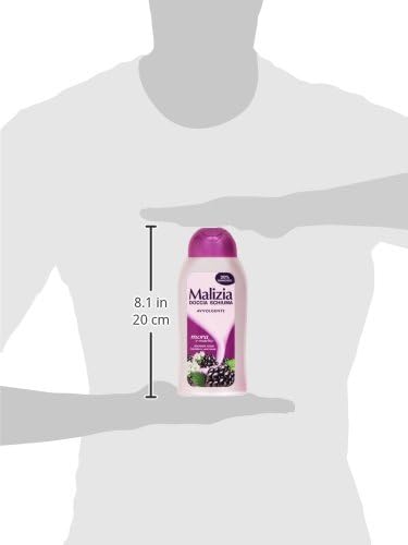 MALIZIA Doccia Mora&Muschio Avvolgente 300 Ml. - Doccia Schiuma, 300 ml (Pack of 1) - Image 4